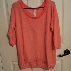 Women's aeropostale pink sweater